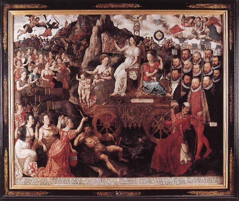 CLAEISSENS, Pieter the Younger Allegory of the 1577 Peace in the Low Countries dfg china oil painting image